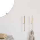 Wandhaken Messing, Moebe