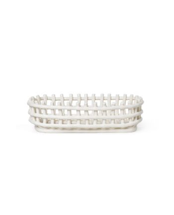 Ceramic Basket, Oval