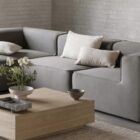 Kissenbezug Boucle Moonbeam, 40×60 Kissenbezug Boucle Moonbeam, 40×60