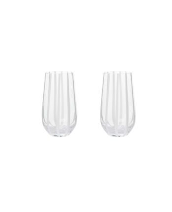 Stripe Glas 2er, Large
