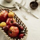 Ceramic Basket Cashmere, Oval