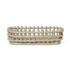 Ceramic Basket Cashmere, Oval