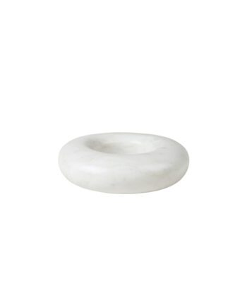 Torus Marmor Schale, White