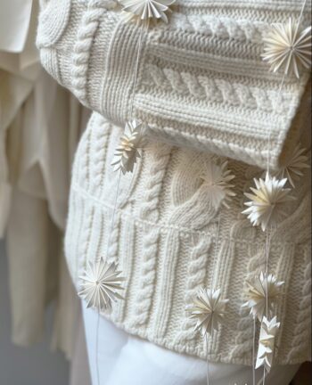 Willkommen Flake Girlande