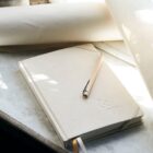 Journal Notizbuch A5, Vanille