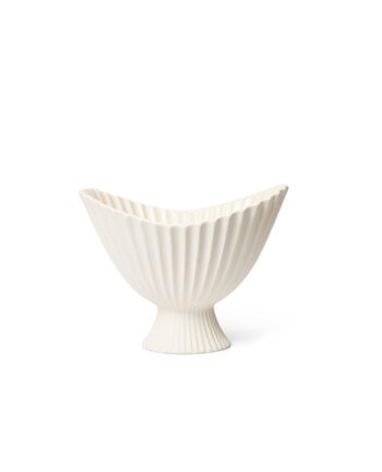 Fountain Bowl L, Offwhite