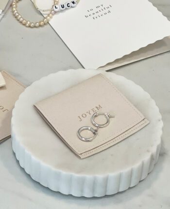 Ohrringe Hoops Silver, Small