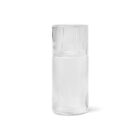 Ripple Carafe Set, Clear