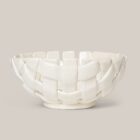 Plait Bowl d-24, Offwhite