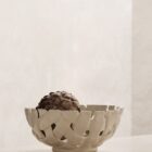 Plait Bowl d-24, Offwhite