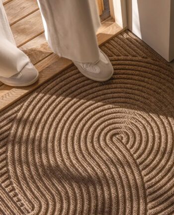 Willkommen Fußmatte Heymat Sand, 60x90