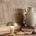 Tiny lamp, brass