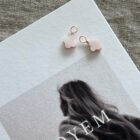 Anhänger für Hoops, rosé Anhänger für Hoops, rosé