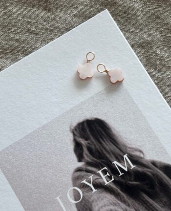 Anhänger für Hoops, rosé