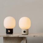 JWDA TABLE LAMP PORTABLE, creme