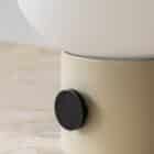 JWDA TABLE LAMP PORTABLE, creme
