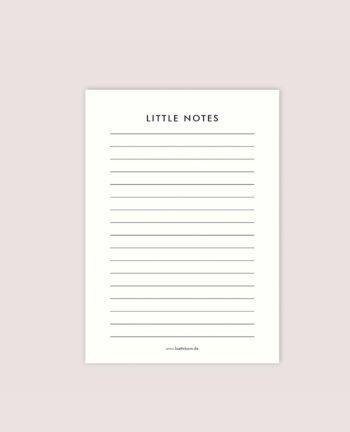 Little Notes, A6