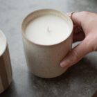 Scented Cup No 2, shiny creme