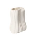 Moire Vase Offwhite, H20
