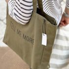 Canvas Tasche, Khaki