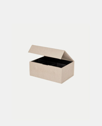 Storage Box A5 mit Inlay, Leinen