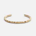 Armreif Morph Petit S, Edelstahl vergoldet