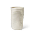 Corduroy Vase, Offwhite
