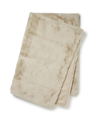 Hygge Fell Decke, beige
