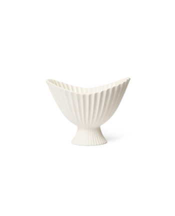 Willkommen Fountain Bowl L, Offwhite