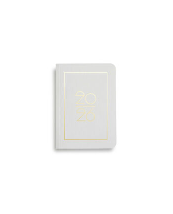 Pocket Kalender 2026, Hellgrau
