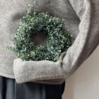 Evergreen Buchskranz, 15cm
