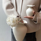 Florentina Vase S, Off White