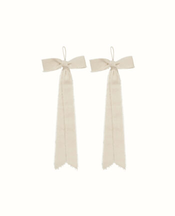 Bow Dekoration 2er-set, small