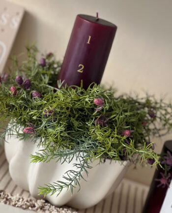 Willkommen Winter Berry Nordic Kranz, 25cm