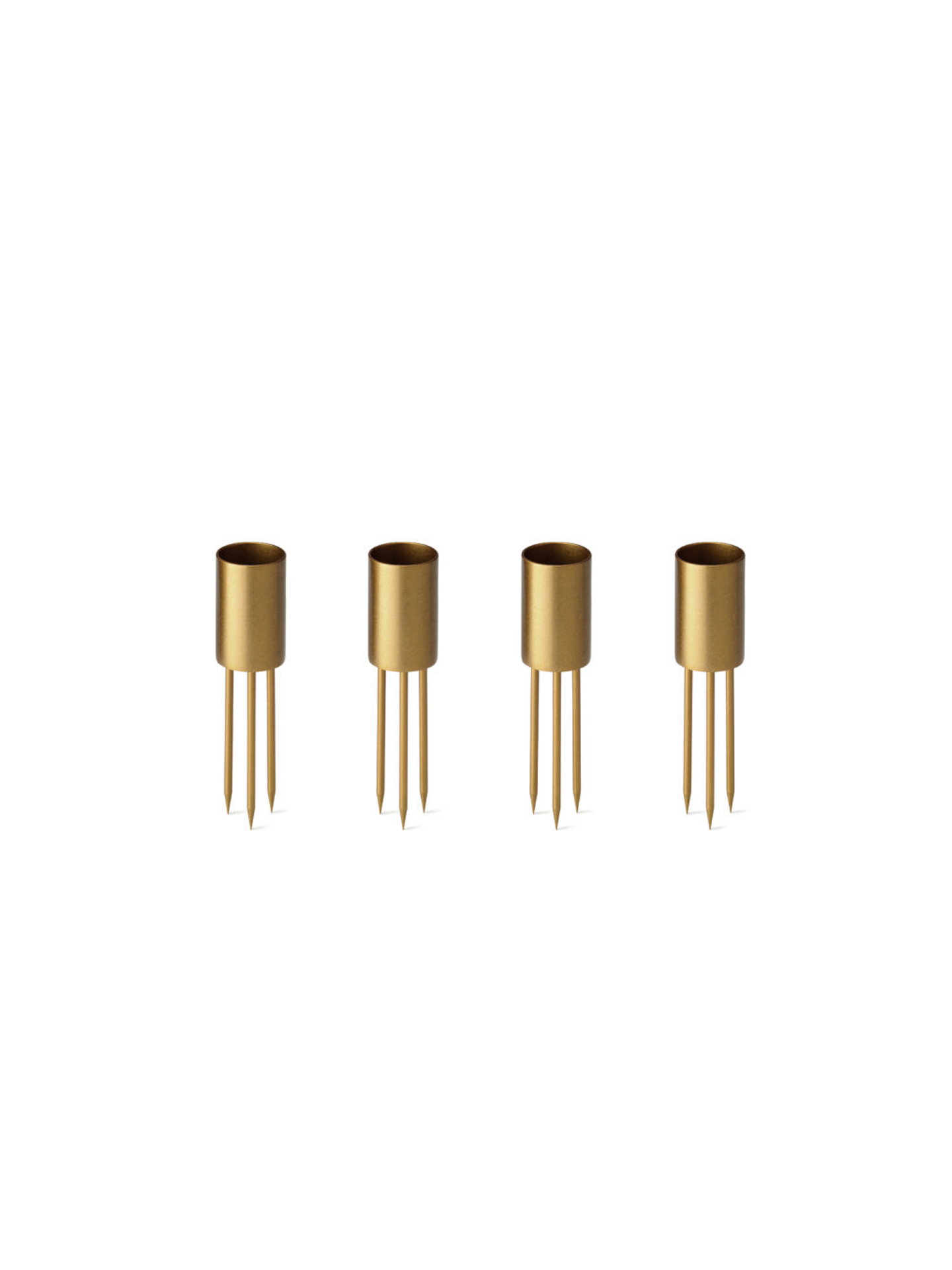 estererik_stabkerzen_halter_4er_1 Stabkerzen Stecker 4er, gold