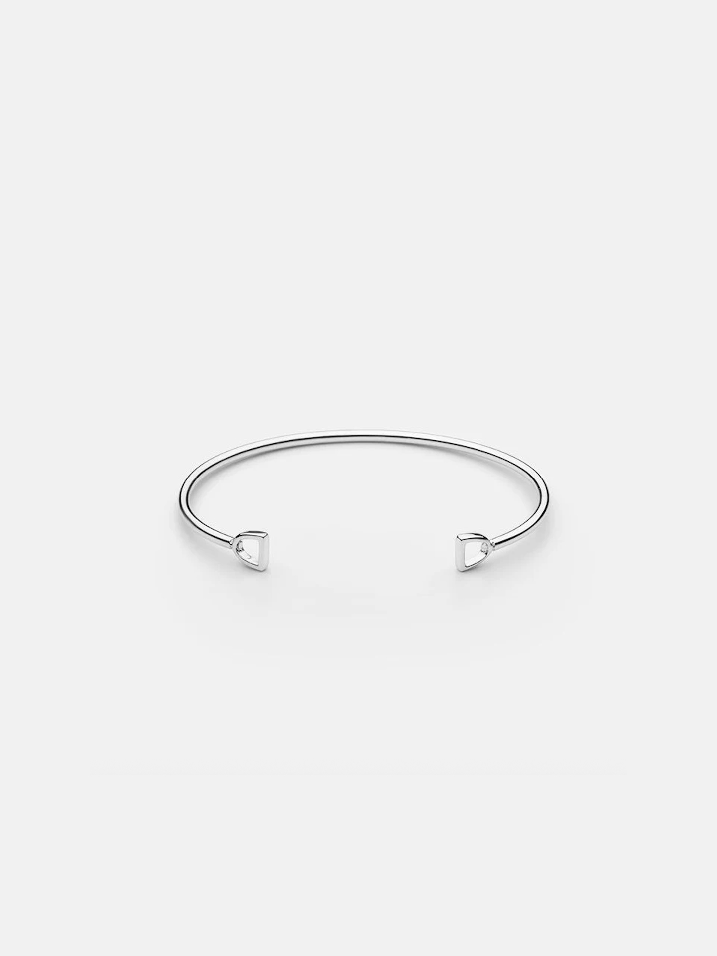 skultuna_armreif_gallop_silver_plated_1 Armreif Gallop S, Edelstahl