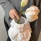 Drisca Vase, Offwhite Drisca Vase, Offwhite