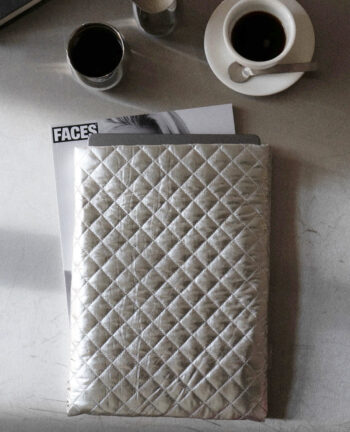 Willkommen LAPTOP SLEEVE, silver