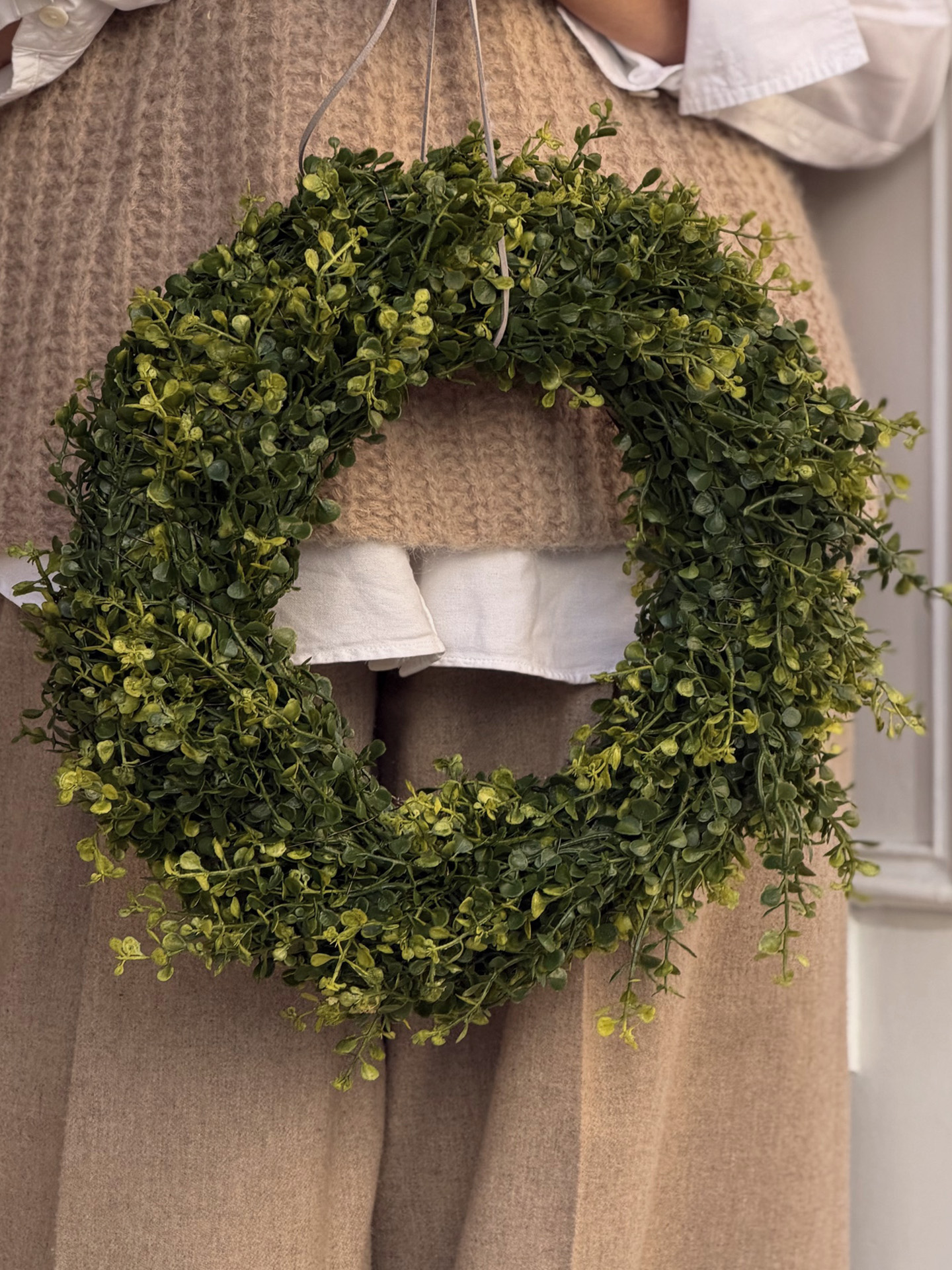 blomSONDER_buchskranz_35_1 Evergreen Buchskranz, 35cm