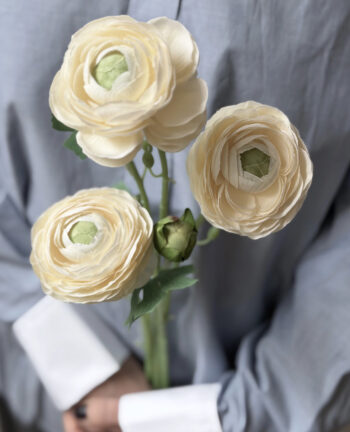 Willkommen Bouquet Ranunkel Crème