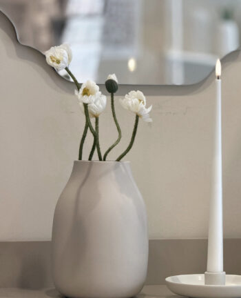 Willkommen Vase Colora, Moonbeam