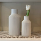 Flaske Vase Medium, White Flaske Vase Medium, White