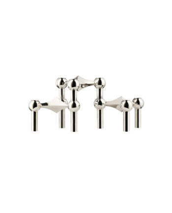 Willkommen Nagel kerzenhalter 3er, chrome