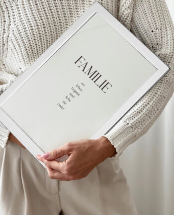 Willkommen Bilderrrahmen FAMILIE,20x30