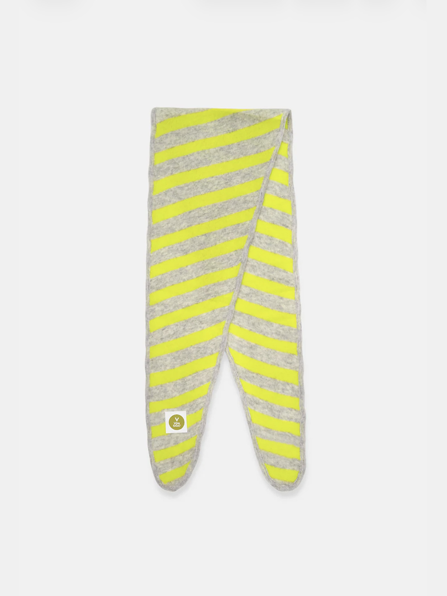 vongoat_windboard_stripe_neon_lightgrey_1 WINDBOARD Neon Yellow - Light Grey